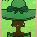 Lady-In-Green-Hat