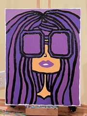 Purple Sunglasses