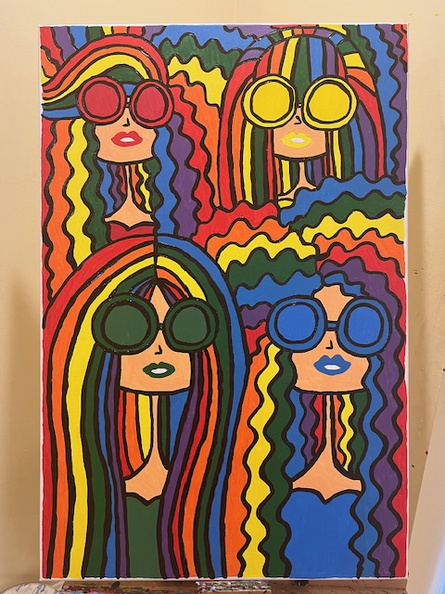 Circle Sunglasses
Size: 24 x 36 inch canvas
Paint: Acrylic Circle Sunglasses.jpg