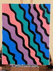 Pouring Down Pastel Colors
