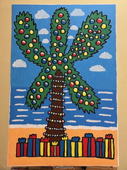 Christmas Palm Tree