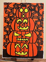 Quartet Of Jack O' Lanterns