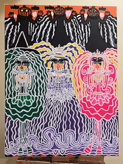 Witch, Princess, Fairy And The Jack O' Lantern Ghosts