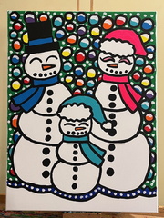 Snowman Family