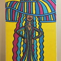 Lady In Multicolored Hat