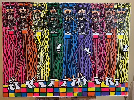 Eighties Glamorous Gals