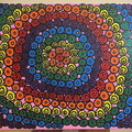 Imagination Of Rainbow Flowers