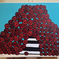 Vase Of Red Roses