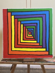 Rainbow Abstract Imagination 1