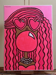 Pink Bubblegum Girl