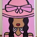 Lady In Pretty Pink Hat
